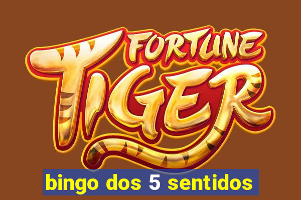 bingo dos 5 sentidos